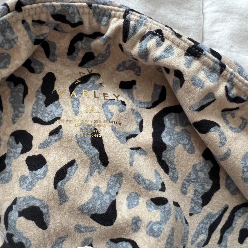 Anthropologie Women's Varley Century Leopard Print Leggings - Picture 11 of 11